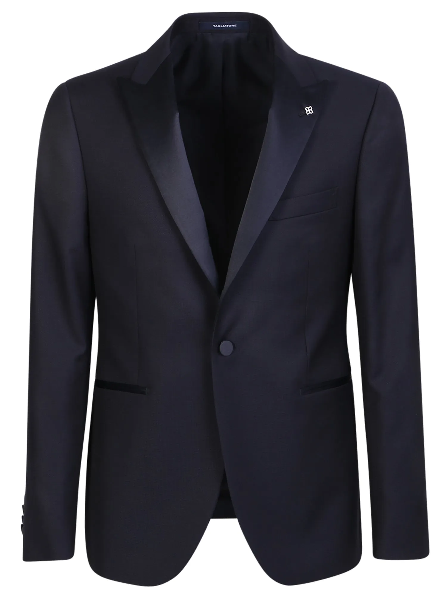 3-piece blue tuxedo