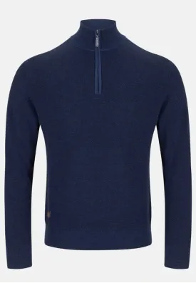 6th Sense Stanley Half Zip Sweater - Mix Kino