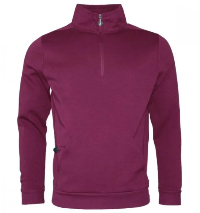 6th Sense Woods Half Zip Sweater O# - Port