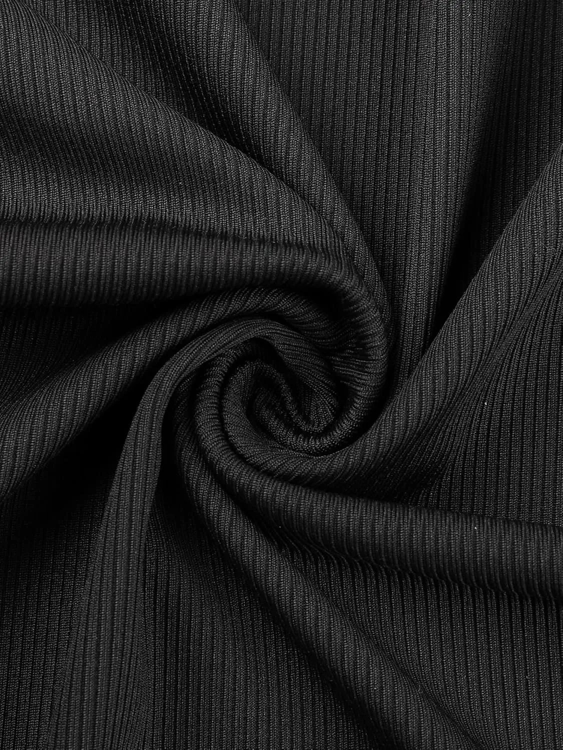 Agnes Orinda Plus Size Skirts for Women Elastic High Waist Textured Office Bodycon Midi Pencil Skirt