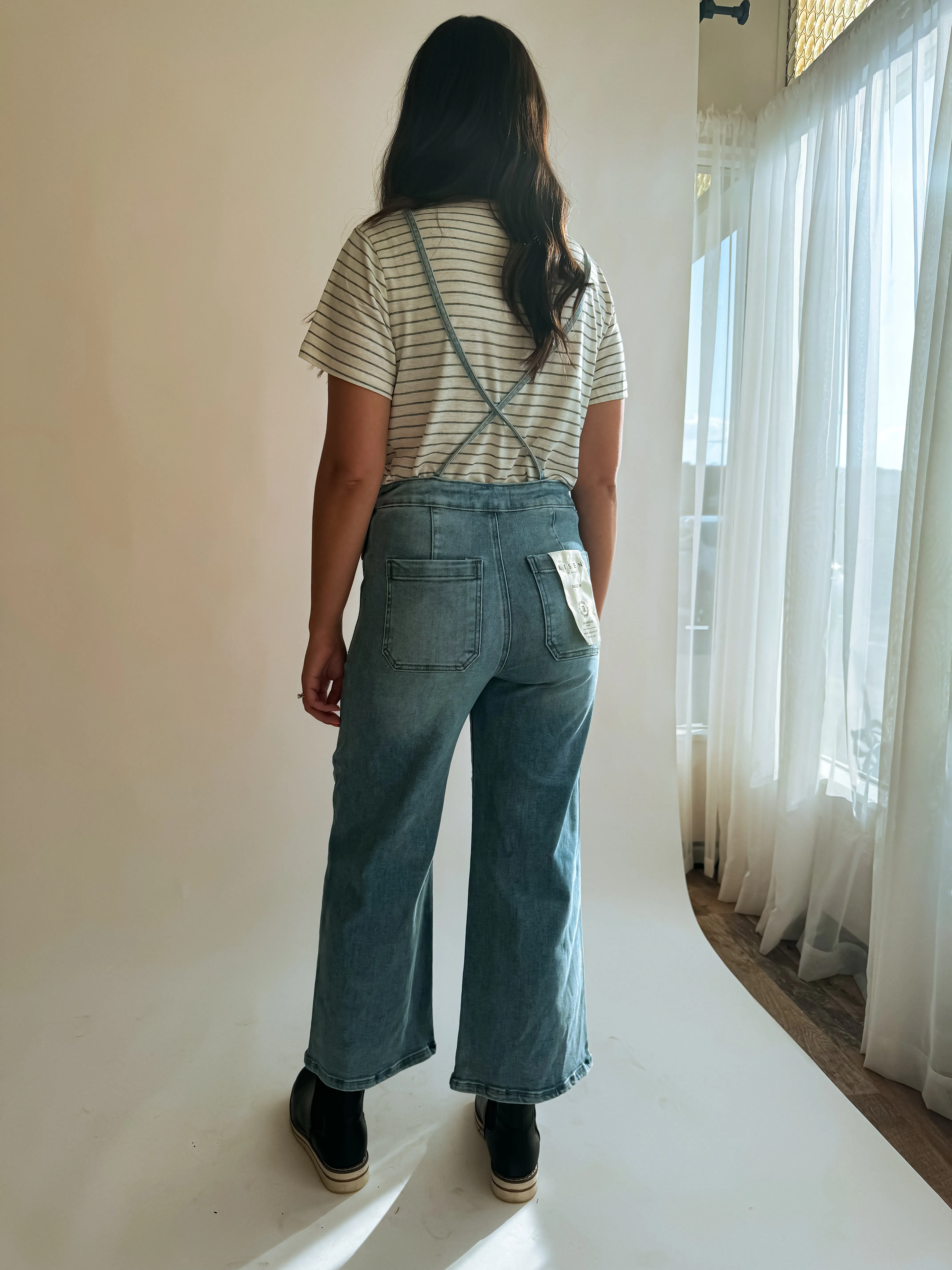 Ainsley Crop Overalls