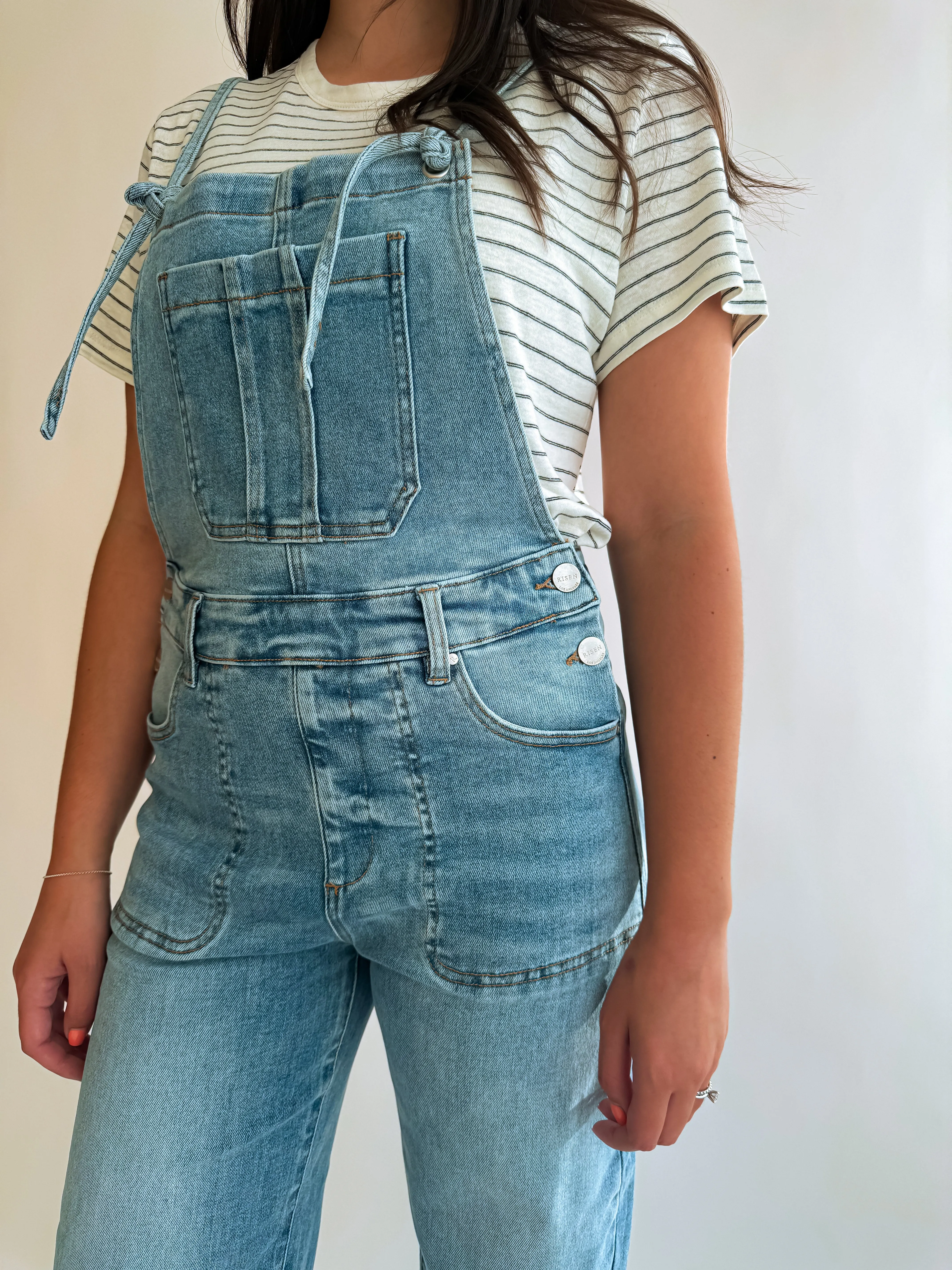 Ainsley Crop Overalls