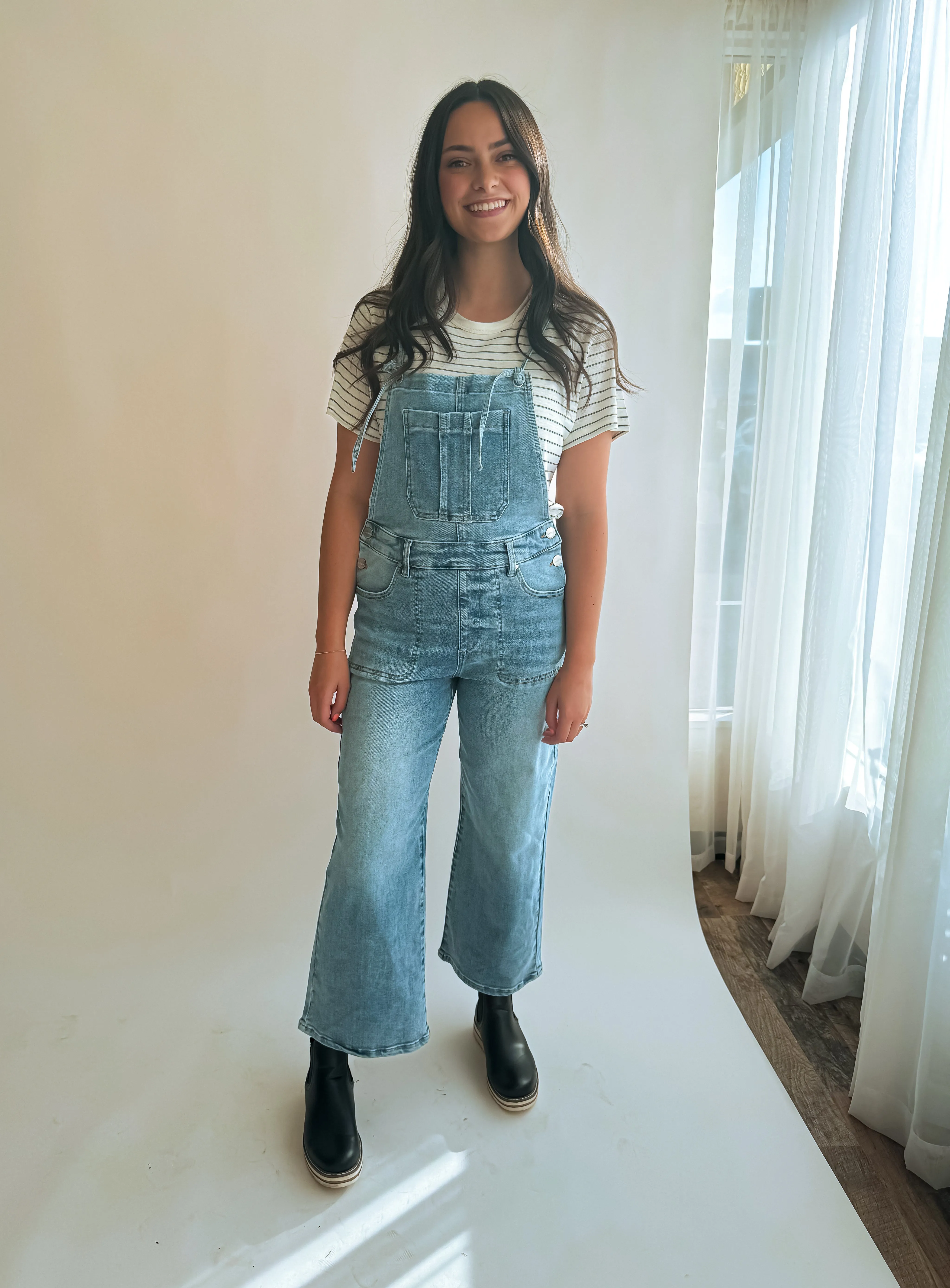 Ainsley Crop Overalls