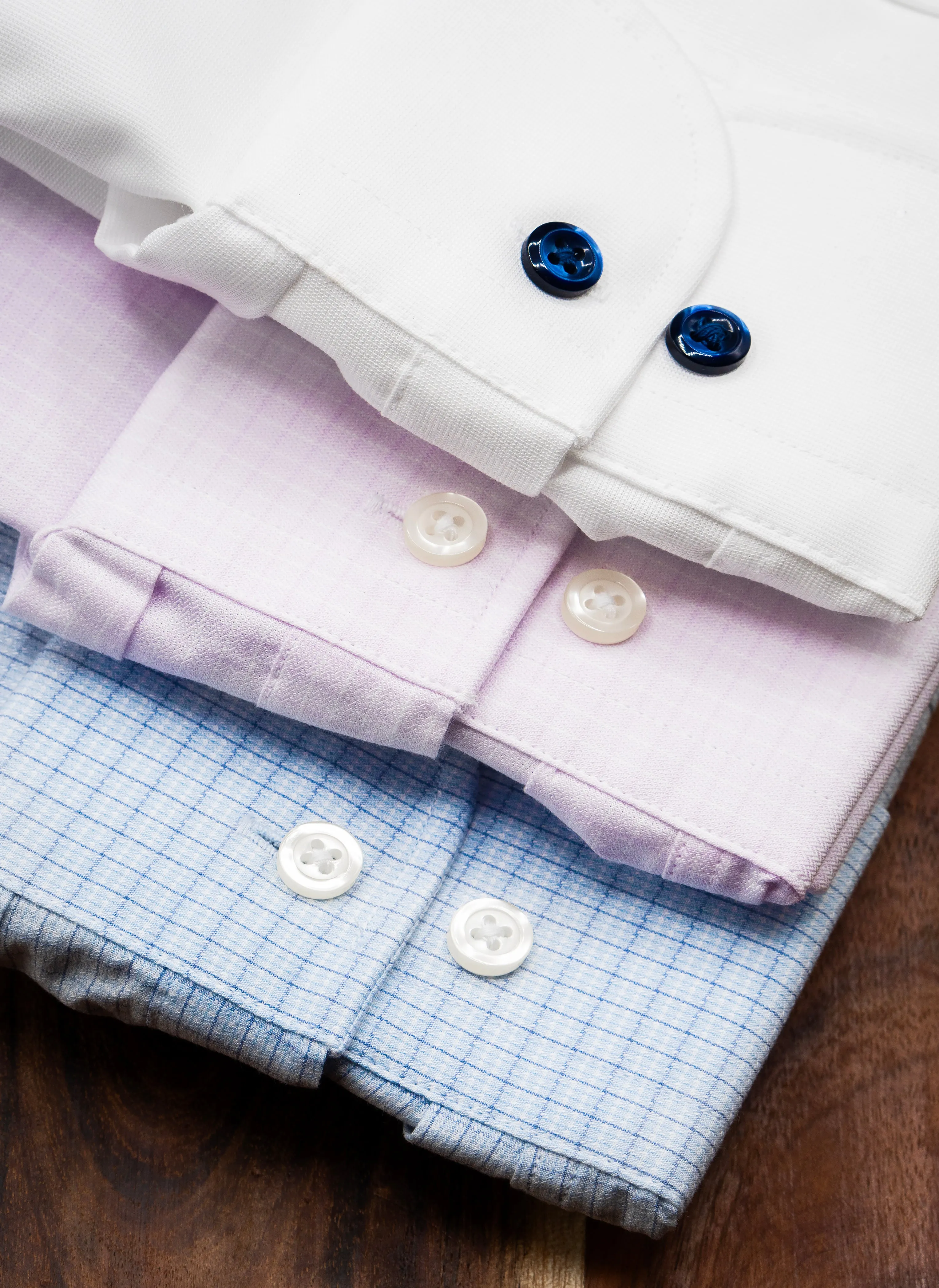 Alexander in Light Pink Check Shirt