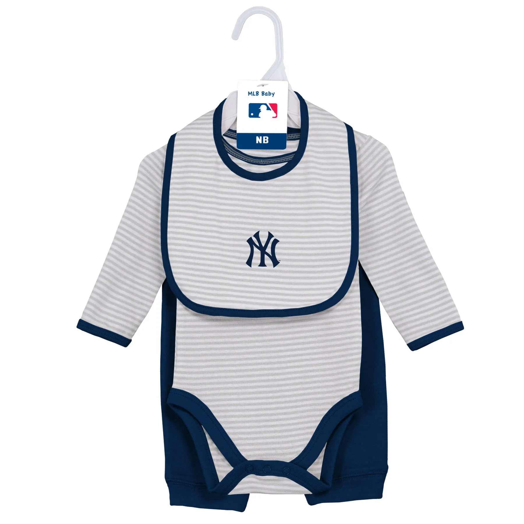 Baby Yankees Bodysuit, Bib and Pant Set