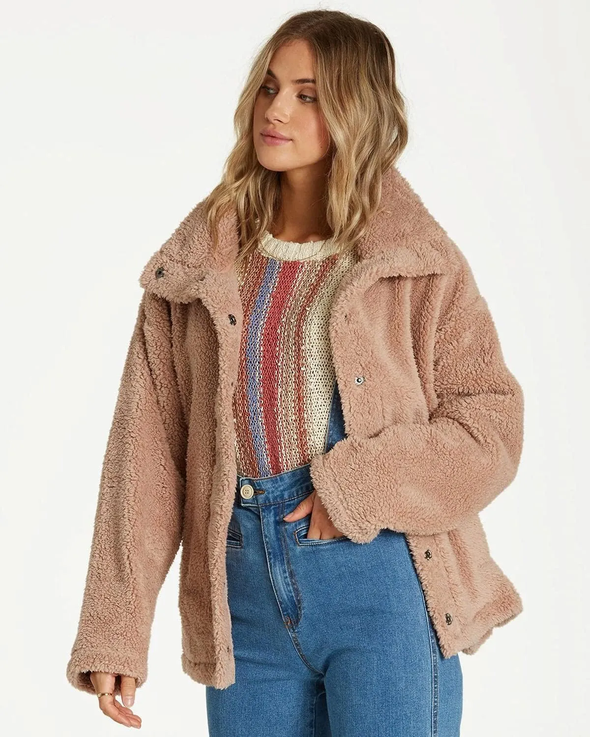 Billabong Women's Cozy Days Sherpa Jacket