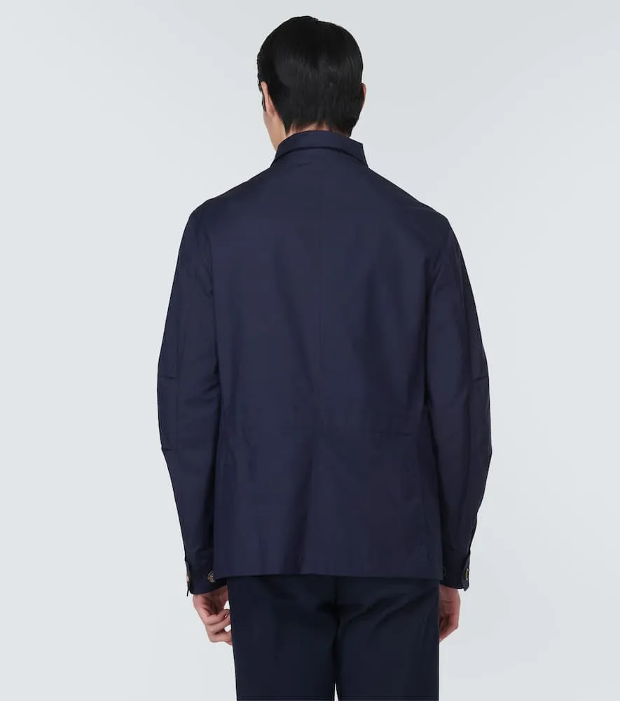 Brunello Cucinelli Cotton-blend jacket