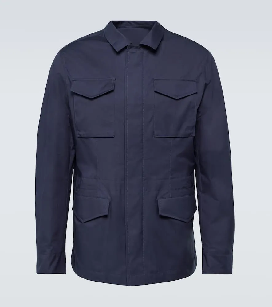 Brunello Cucinelli Cotton-blend jacket