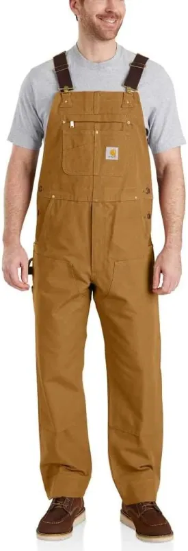 Carhartt Men's 102776 Duck Bib Overalls - Unlined