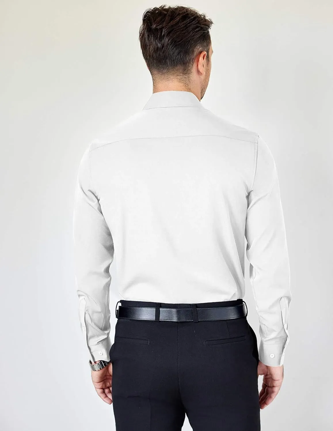 COOFANDY Mens Dress Shirts Wrinkle Free Long Sleeve Button Down Shirts Formal Business Shirt