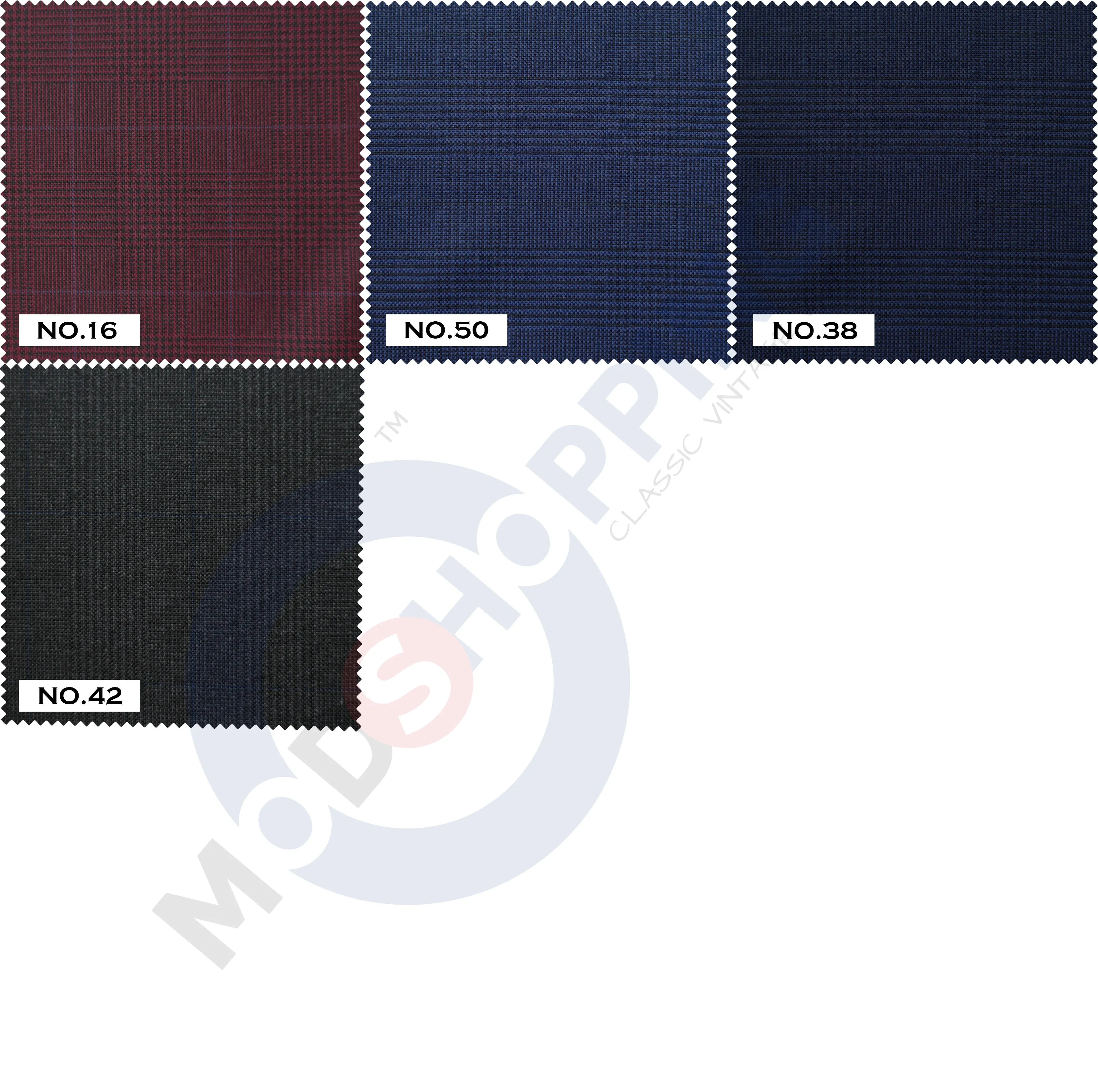 Custom 2 Piece Suit - Glen Plaid Check Suit