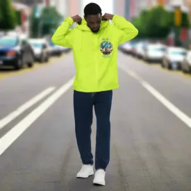 Earth Day Unisex Lightweight Zip Windbreaker