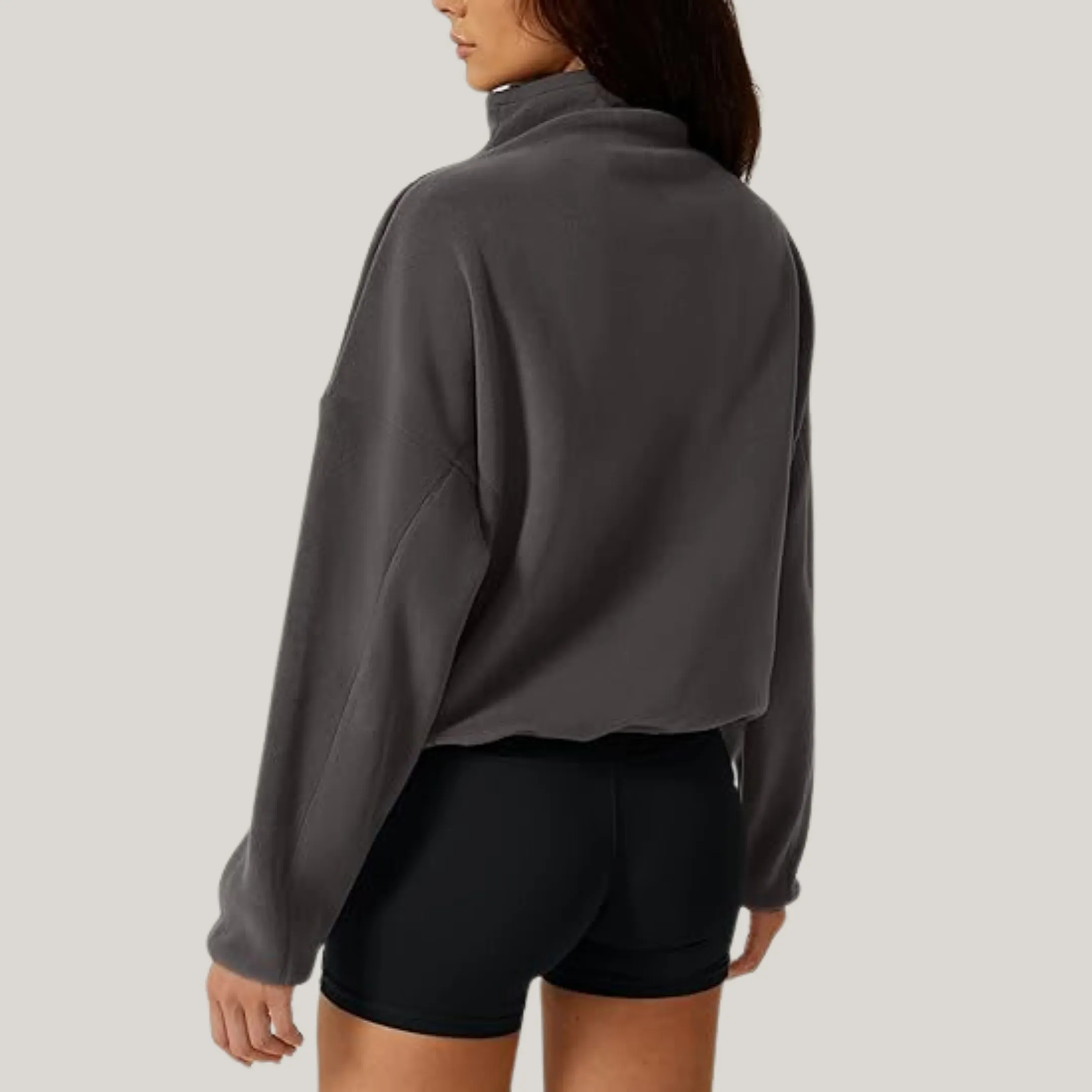 Evie - Half Zip Sweatshirt