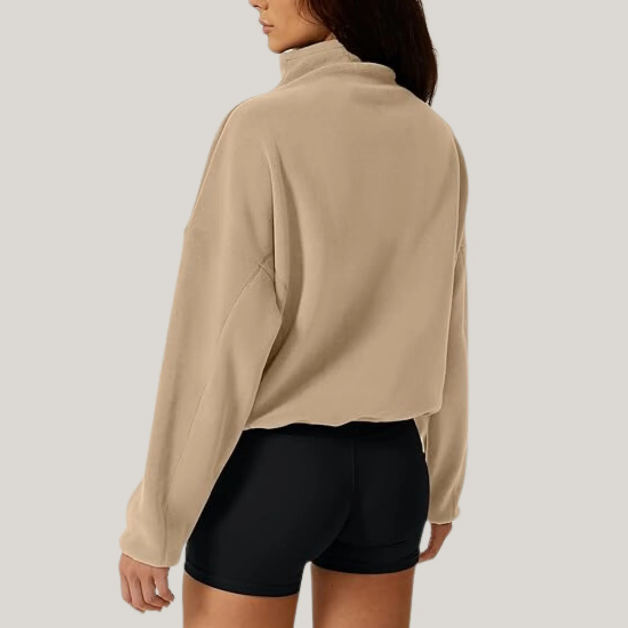 Evie - Half Zip Sweatshirt