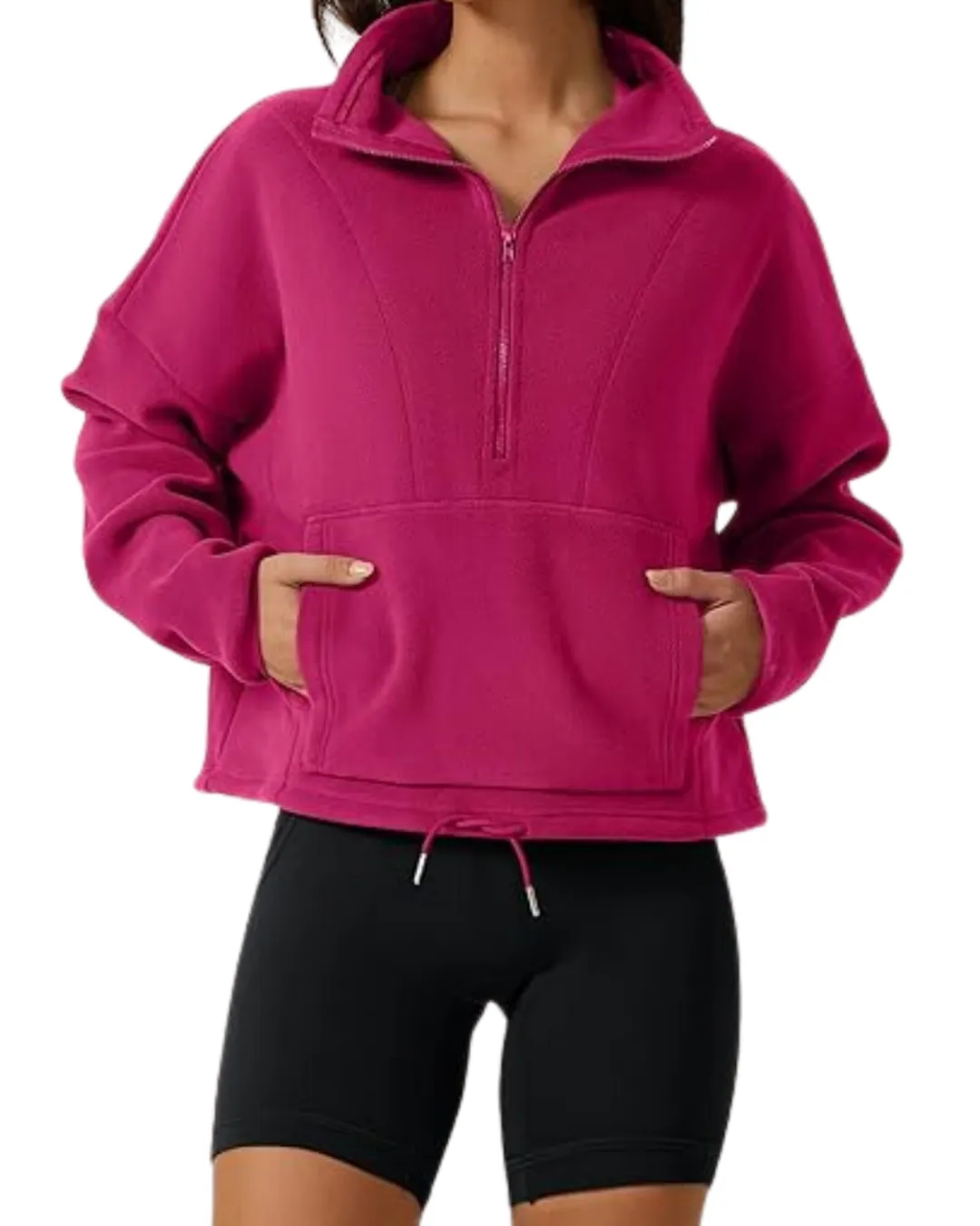 Evie - Half Zip Sweatshirt