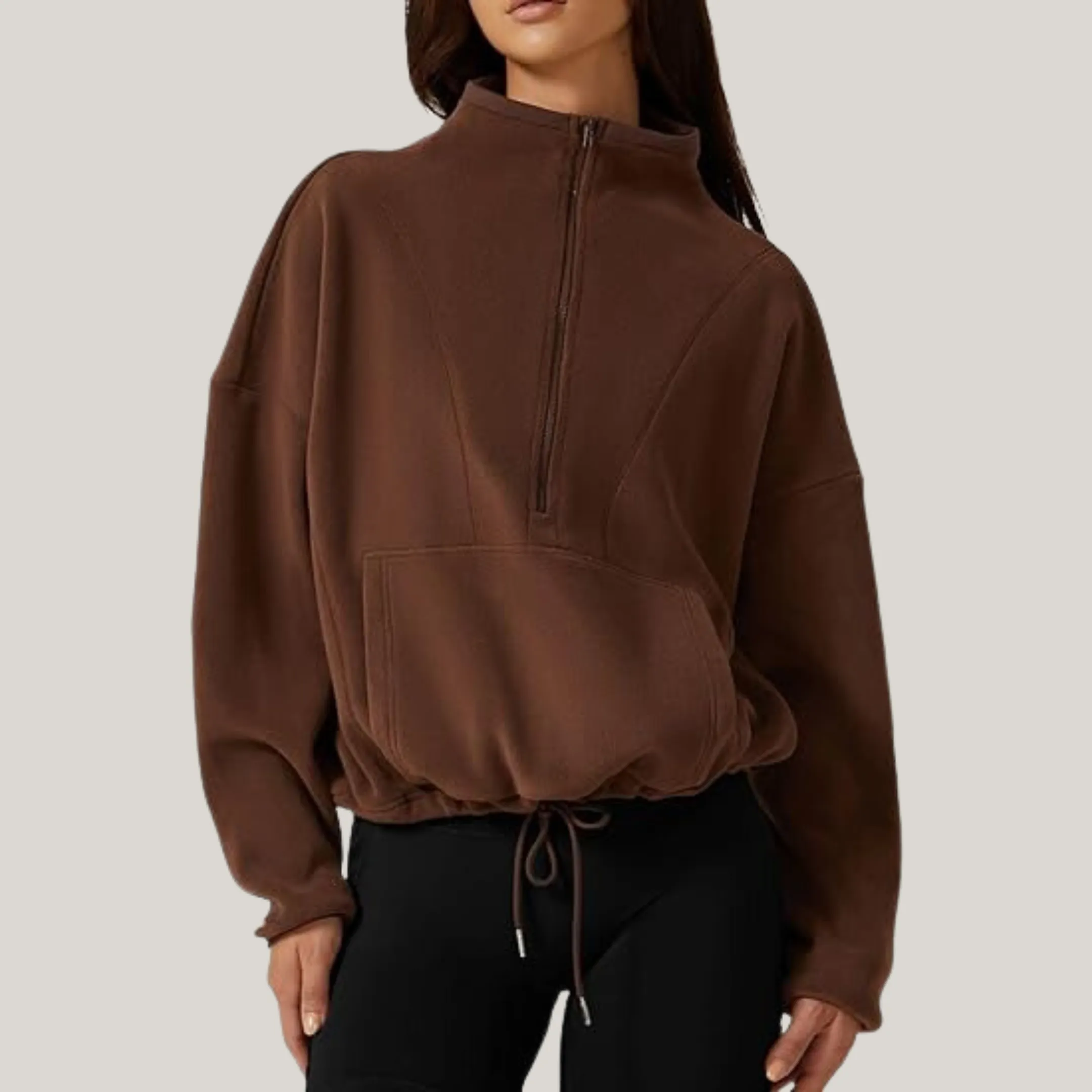 Evie - Half Zip Sweatshirt