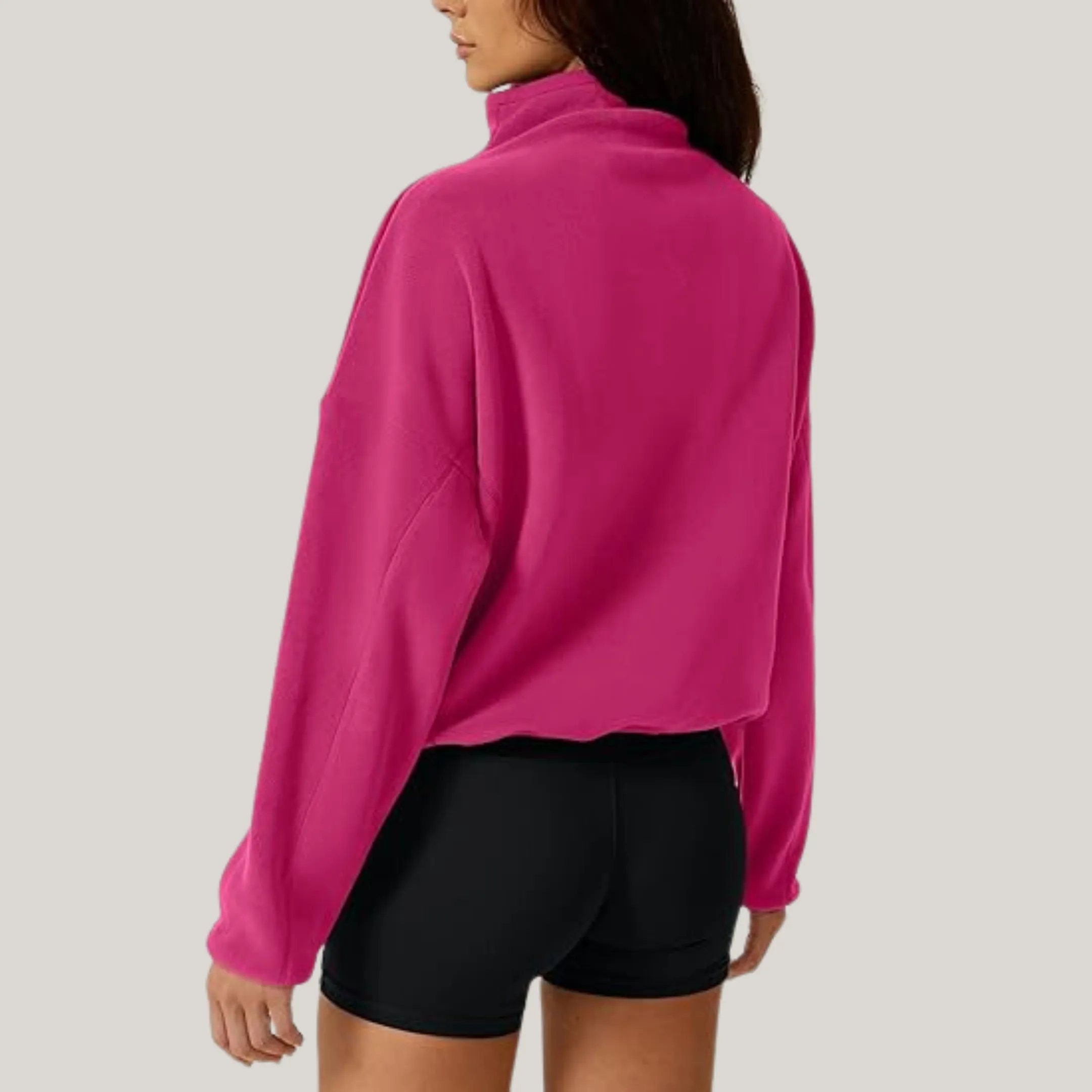 Evie - Half Zip Sweatshirt