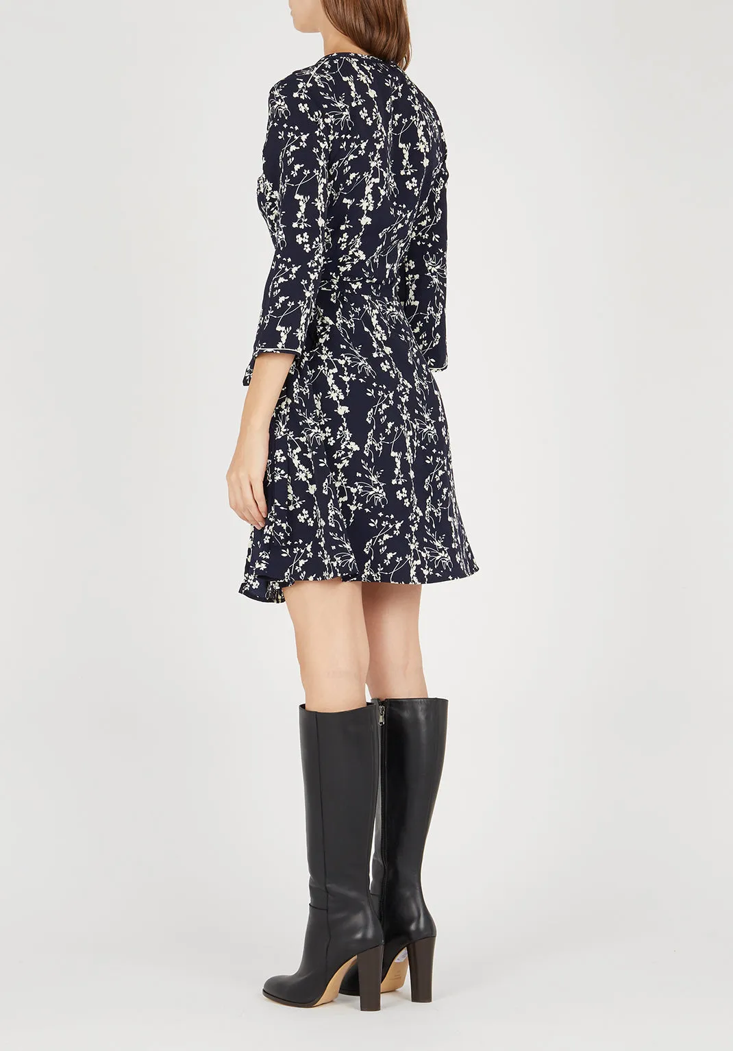 Floral Wrap Dress