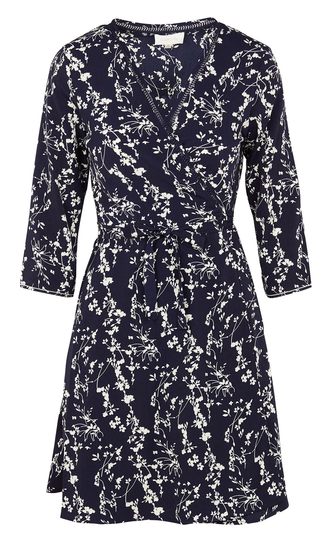 Floral Wrap Dress