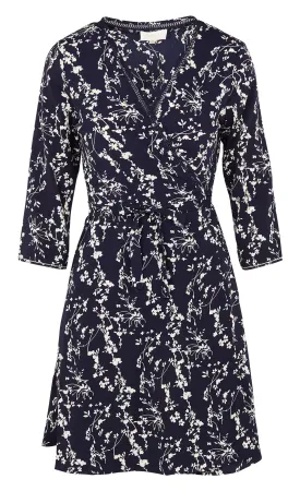 Floral Wrap Dress
