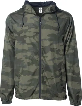 Global Blank Men's Windbreaker Jacket Lightweight Water-Resistant Windbreakers for Men