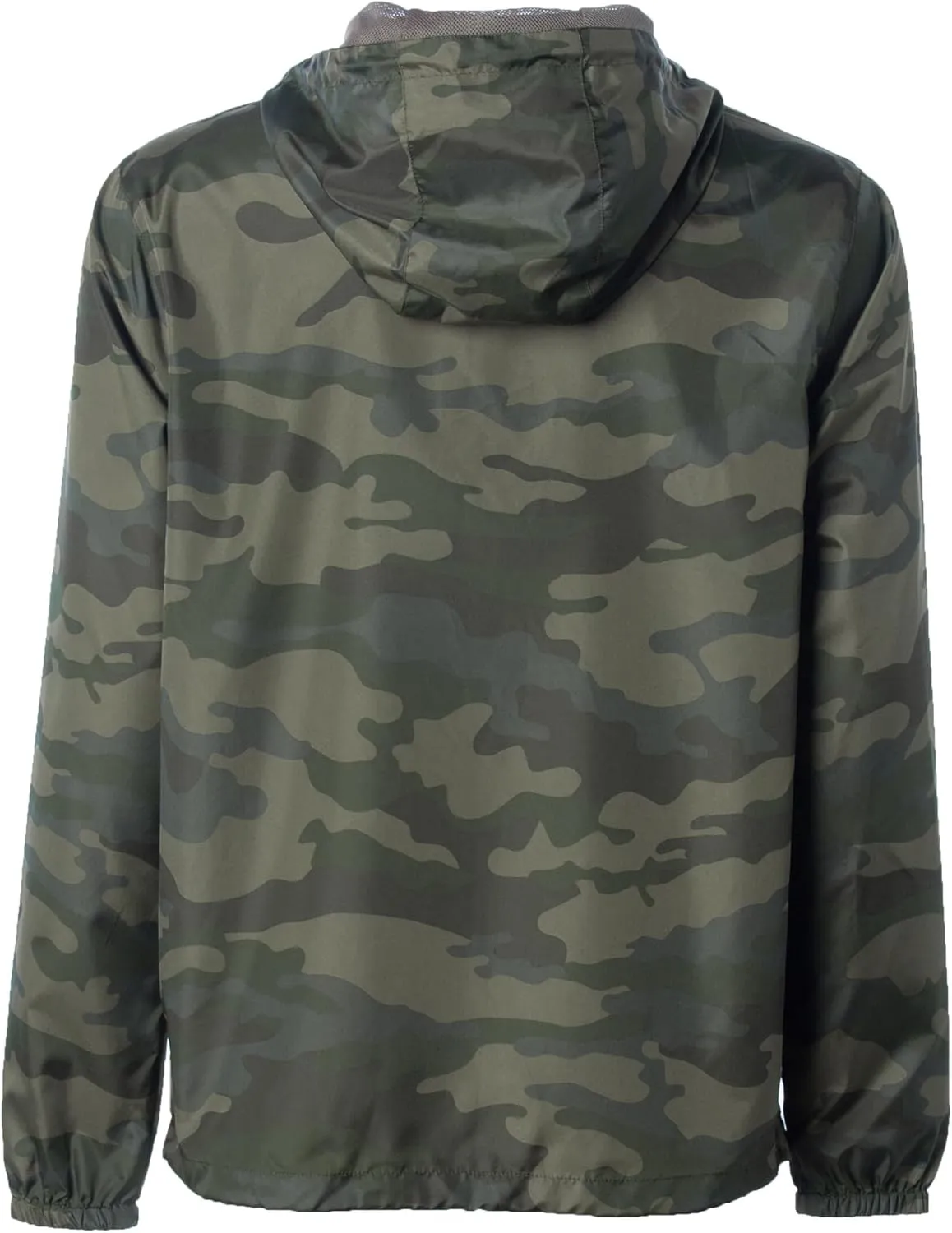 Global Blank Men's Windbreaker Jacket Lightweight Water-Resistant Windbreakers for Men