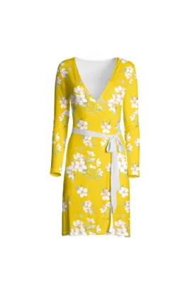 Gold Floral Wrap