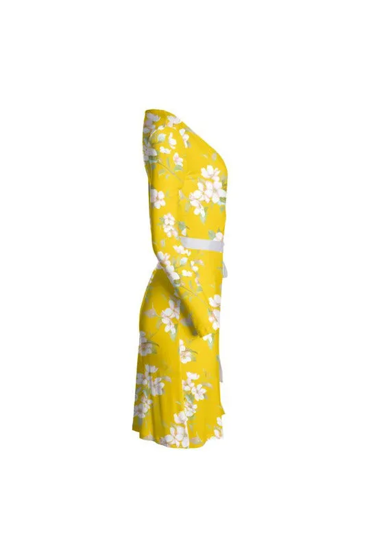Gold Floral Wrap