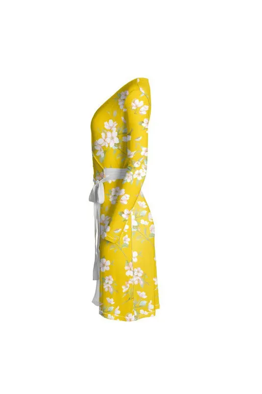 Gold Floral Wrap