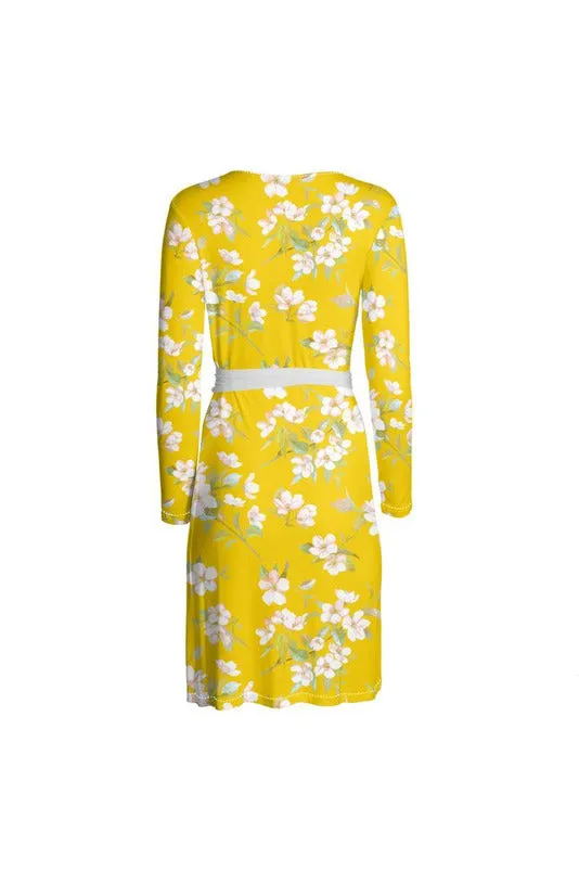 Gold Floral Wrap