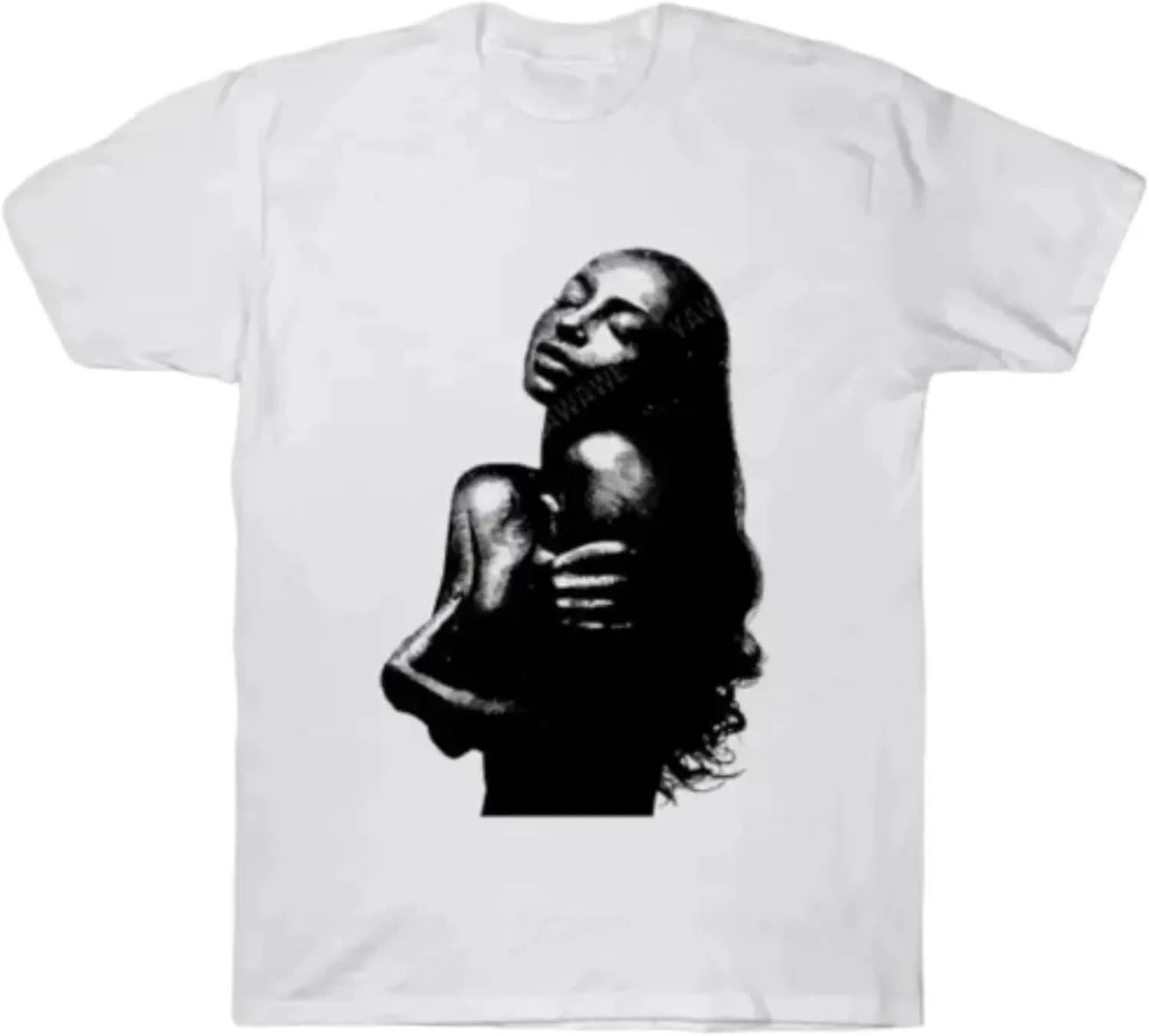 Goth Vintage Rapper T Shirt Men Oversized Graphic Tee Y2k Emo Grunge Shirts Streetwear