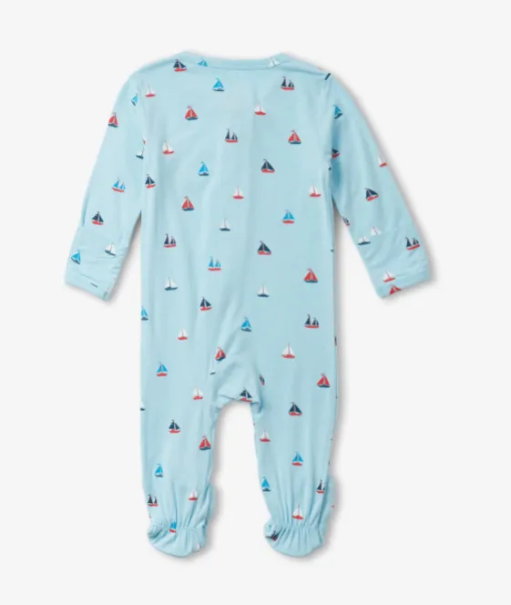 Hatley Tiny Sailboats Bamboo Coverall