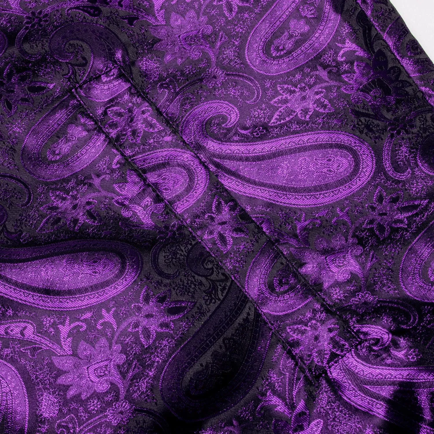 Hi-Tie Paisley Jackets for Men Lightweight Windbreaker Jacket Zipper Coat with Pockets