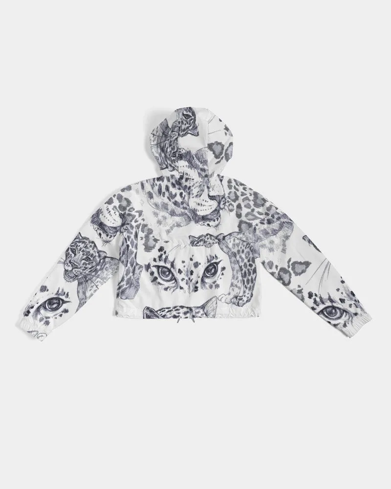 I'm a Tiger Women's Cropped Windbreaker