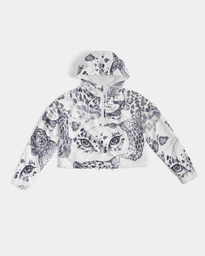 I'm a Tiger Women's Cropped Windbreaker