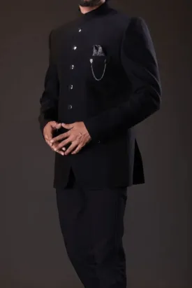 Indian Ethnic Stylish Jodhpuri Suit for Man Mandarin Suit for Men Jodhpuri Blazer for Wedding, Bandhgala Suit for Men Ethnic Wear