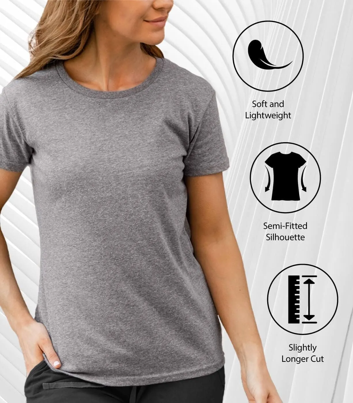 Instant Message - Silver Foil Mandala - Women's Women's Short Sleeve Graphic T-Shirt