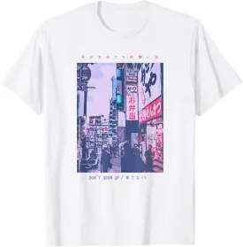 Japanese Streetwear Retro Vibes Aesthetic Tokyo Fashion Short Sleeve T-Shirt