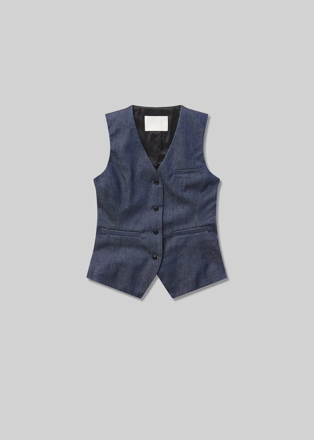 Jasmin Long Vest in Amherst