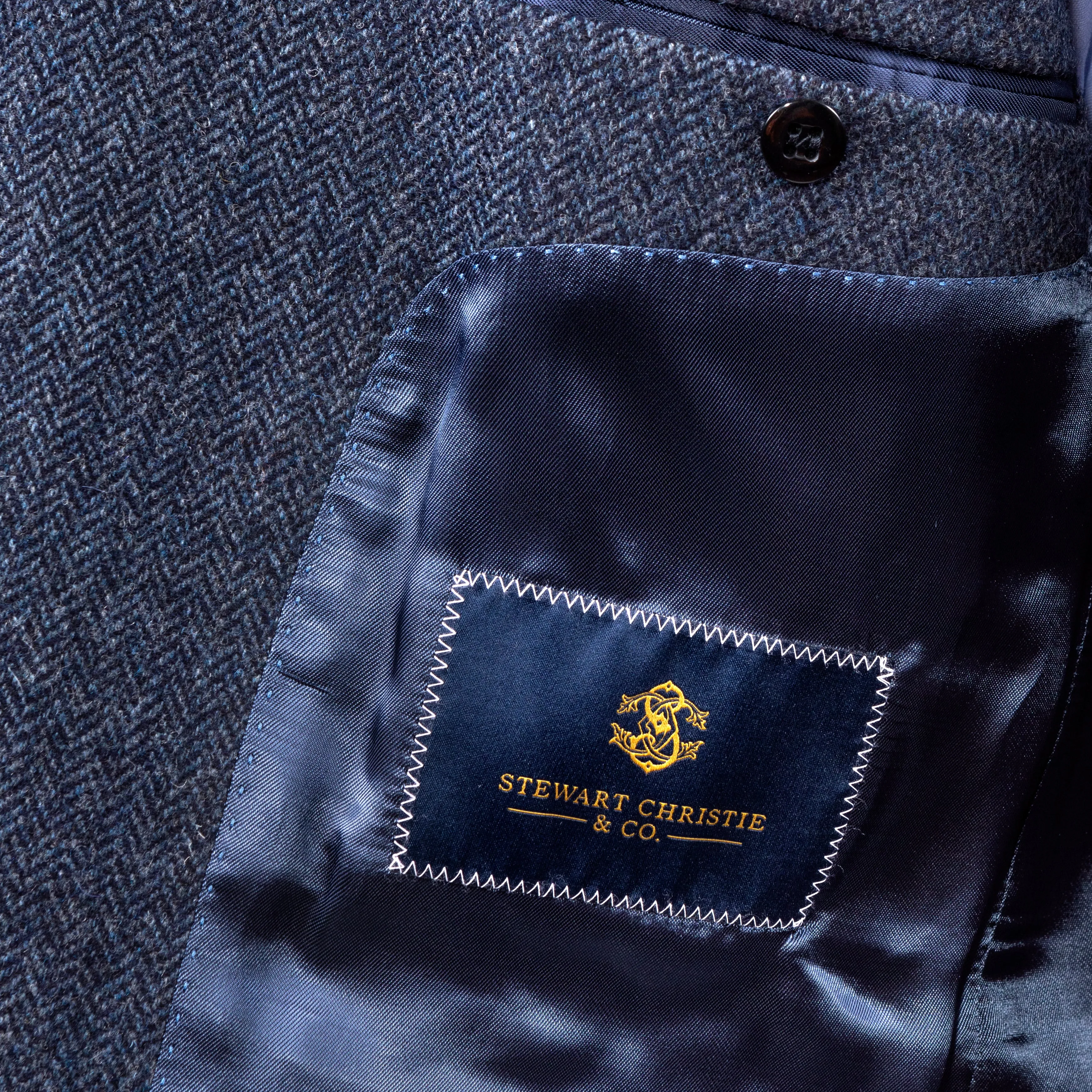MacRae 3pc Suit in Navy HB