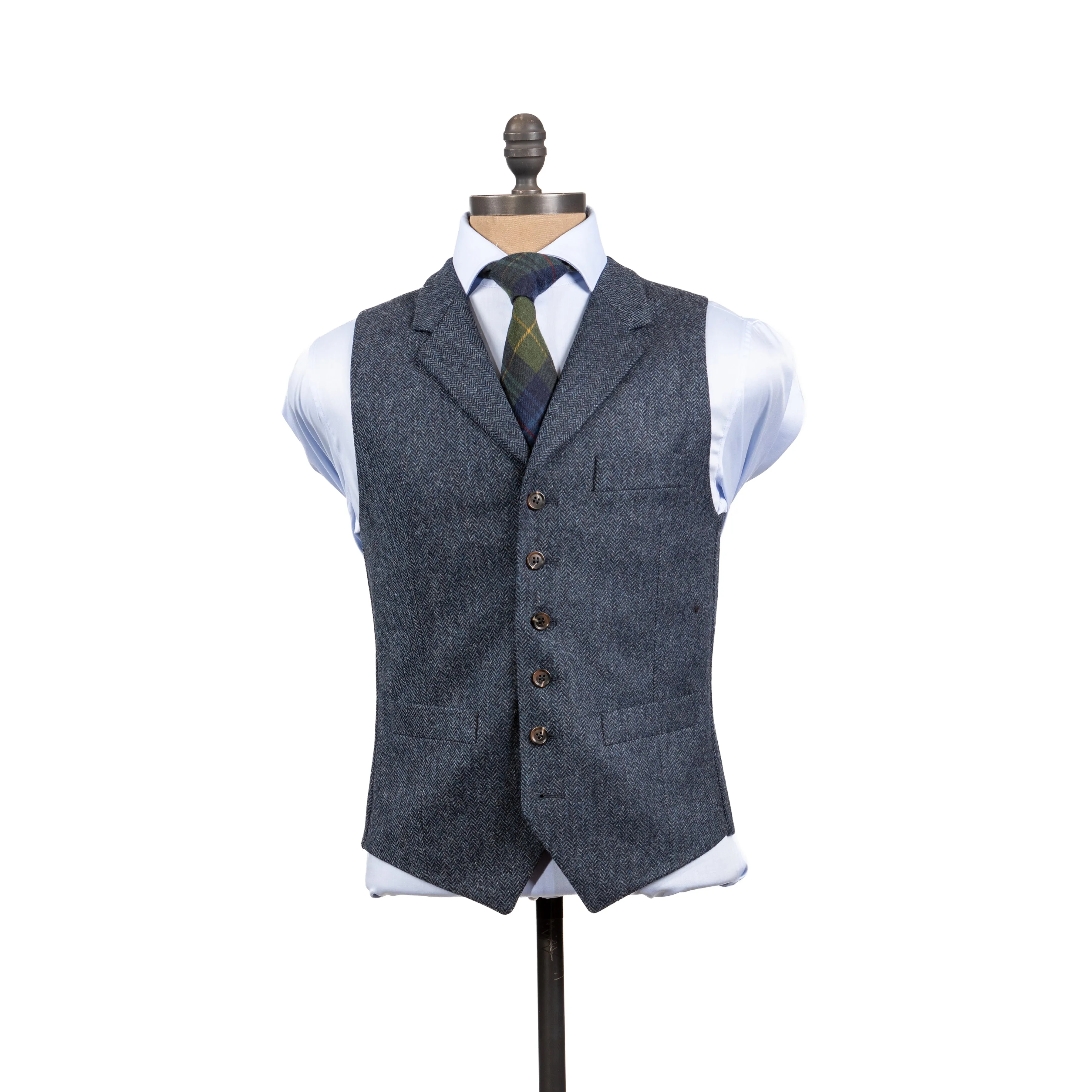 MacRae 3pc Suit in Navy HB
