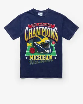 MICHIGAN WOLVERINES H-BOWLS LOCKER VINTAGE '47 TUBULAR TEE