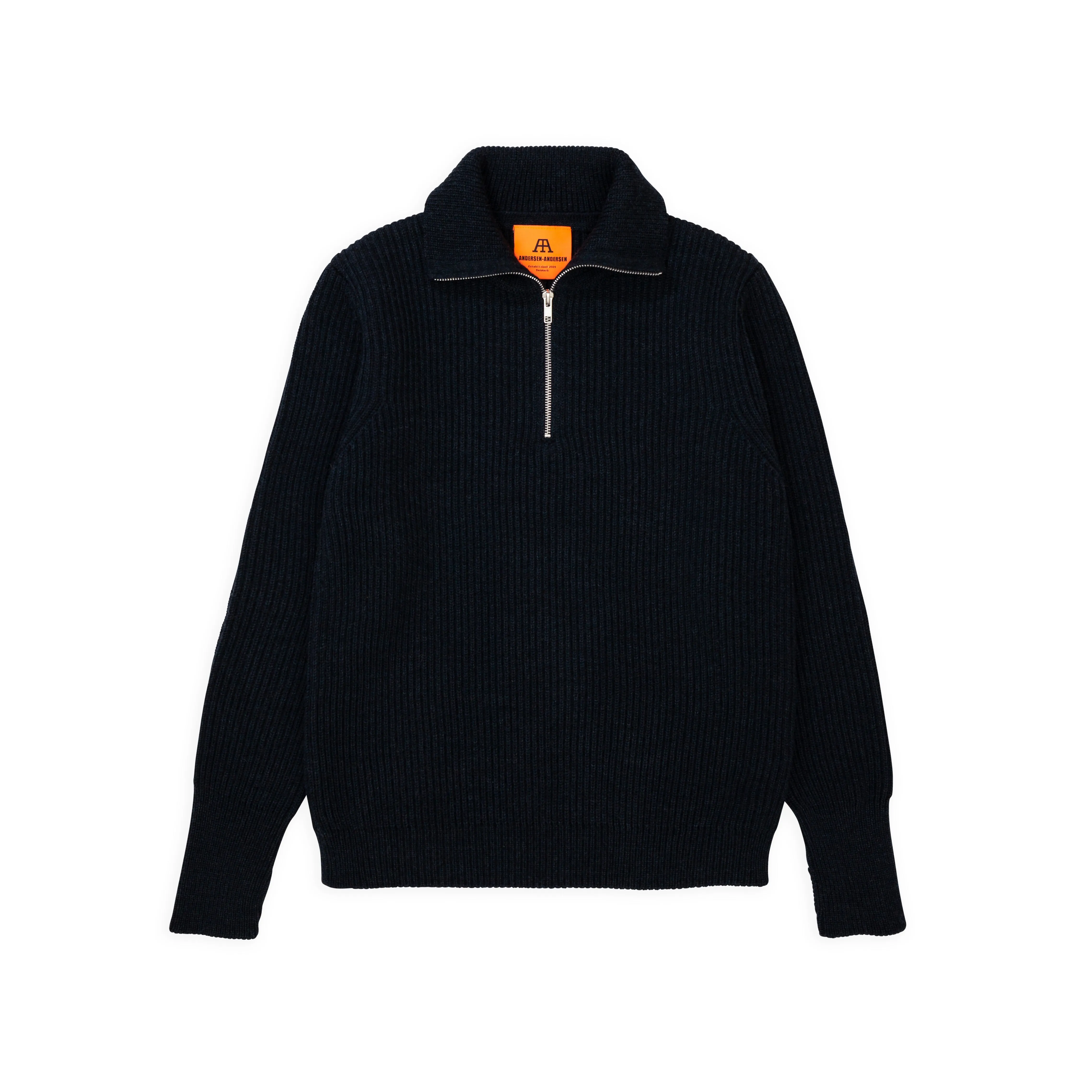 Navy Half-Zip Dark Indigo