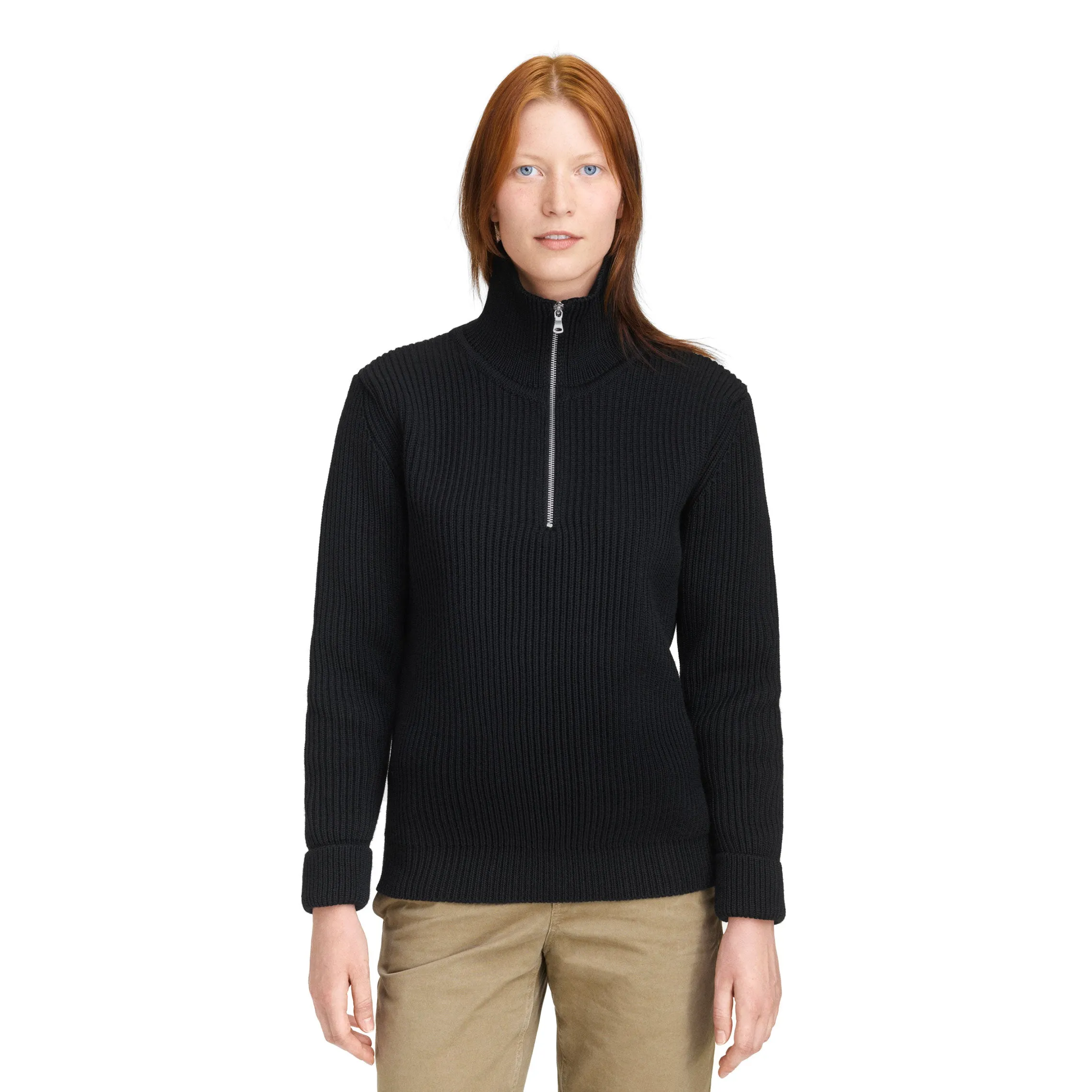 Navy Half-Zip Dark Indigo
