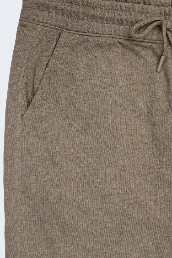 Oatmeal Slim Fit Jogger Pants