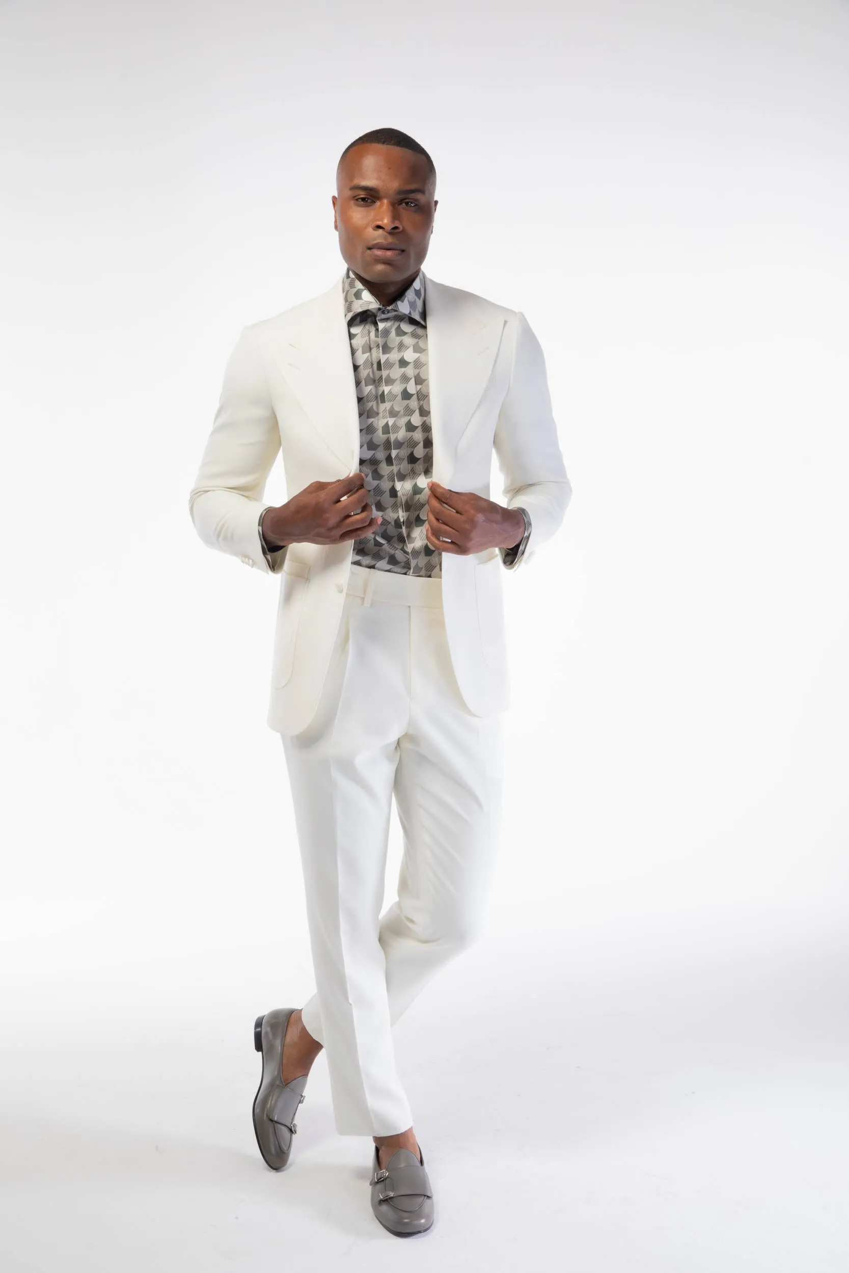 OFF WHITE SIGNATURE TWO PIECE SUIT