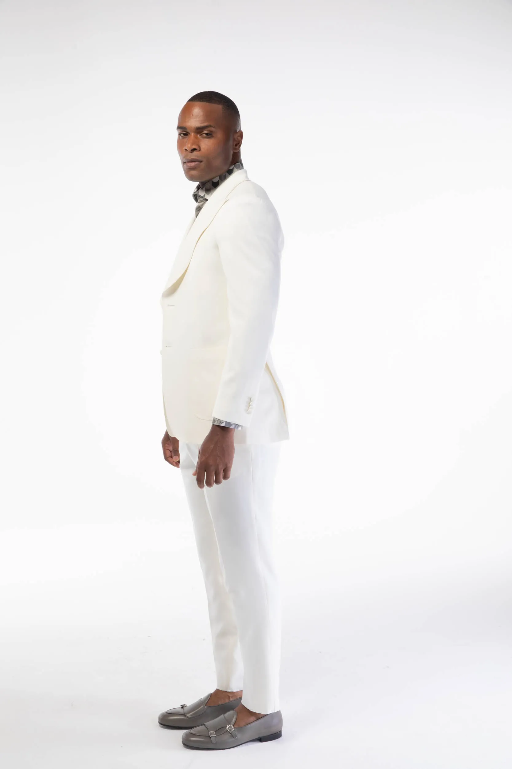 OFF WHITE SIGNATURE TWO PIECE SUIT