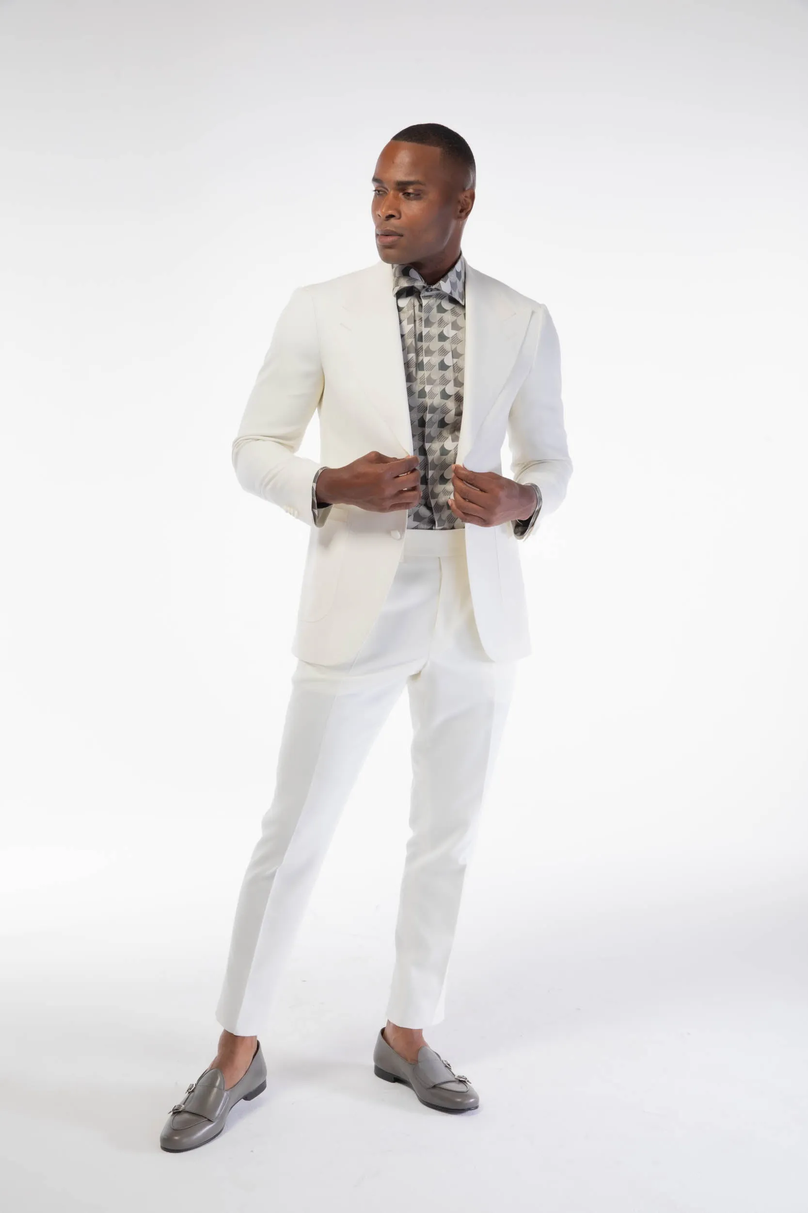OFF WHITE SIGNATURE TWO PIECE SUIT