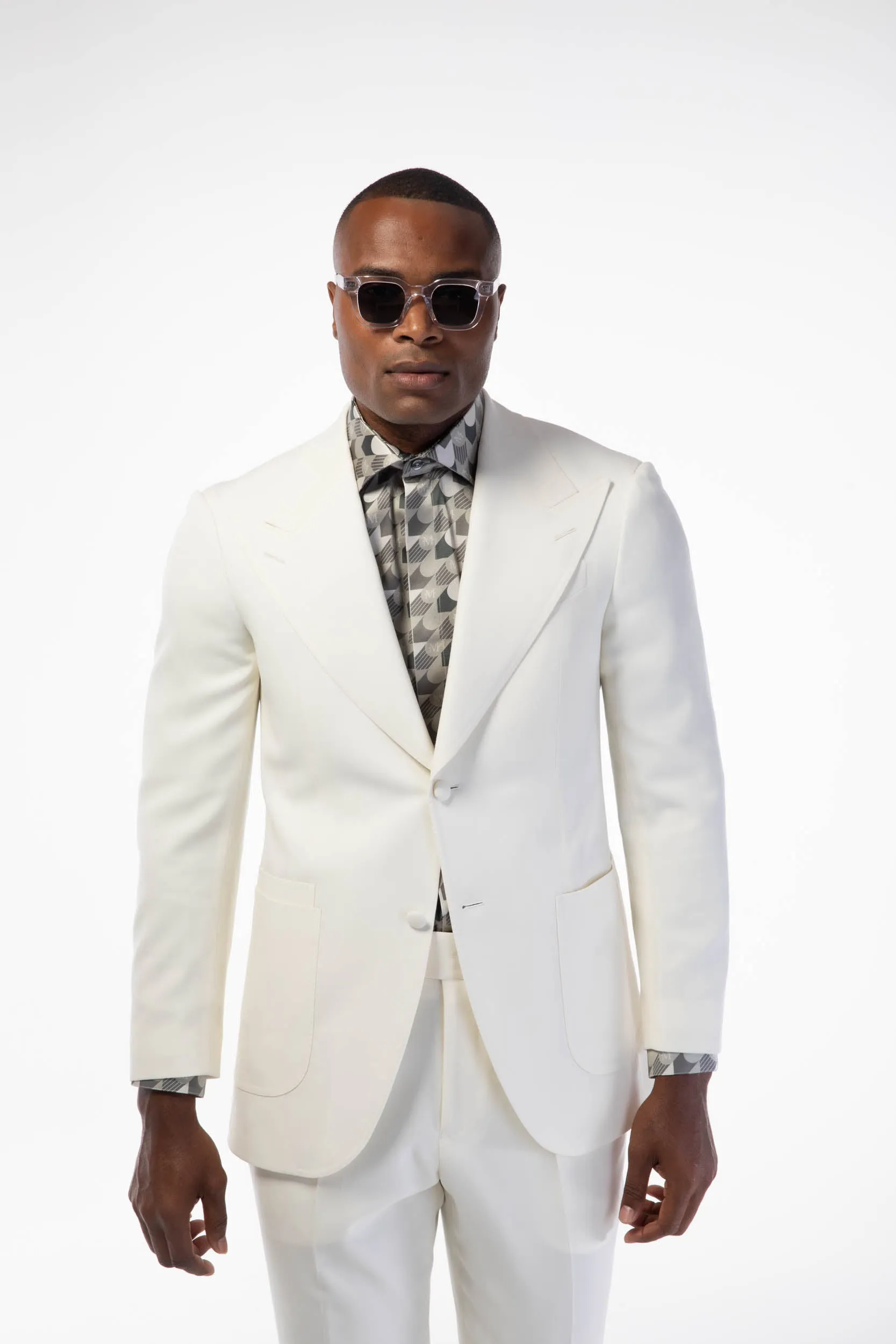 OFF WHITE SIGNATURE TWO PIECE SUIT