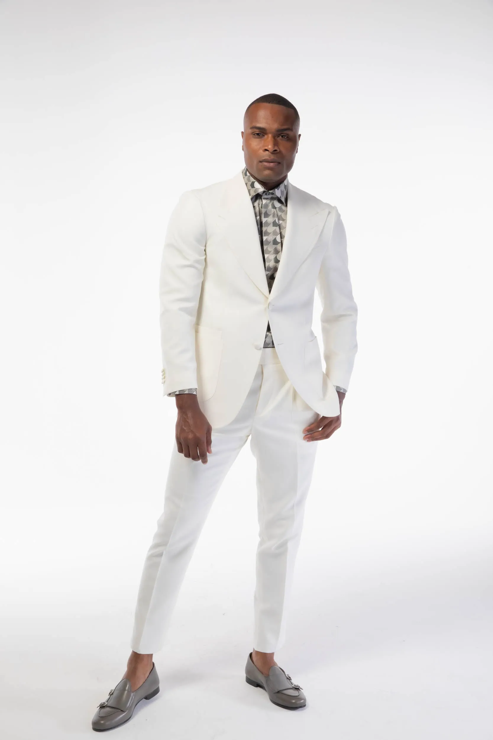 OFF WHITE SIGNATURE TWO PIECE SUIT